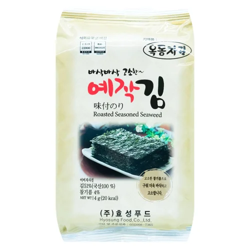 Чипси-норі Shin-Ock-Dong-Ja оригінальний смак 4г