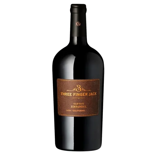 Вино Three Finger Jack Old Vine Zinfandel червоне сухе 14,5% 0,75л
