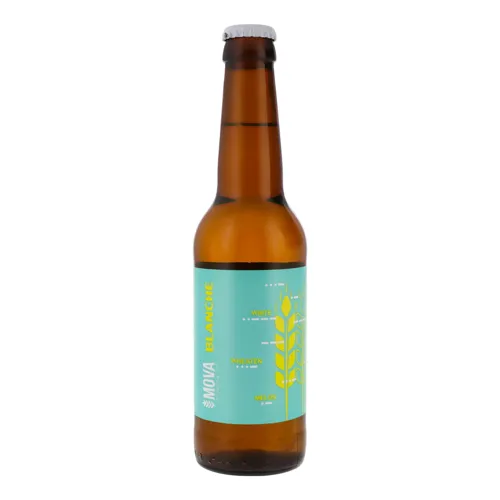 Пиво 0.33л 4.7% світле нефільтроване Blanche du melon Mova brewing co бут