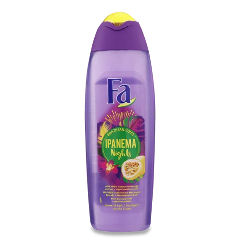 Гель для Душу Ритми Бразилії Ipanema Nights Fa, 750 мл