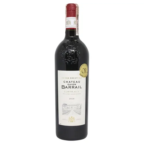 Вино Chateau Guion Barrail червоне сухе 13% 0,75л