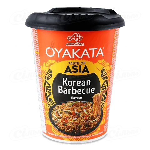 Локшина швидкого приготування Oyakata Корейське барбекю, 93г