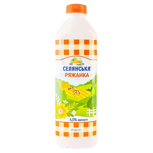 Ряжанка Селянська 4% 850г