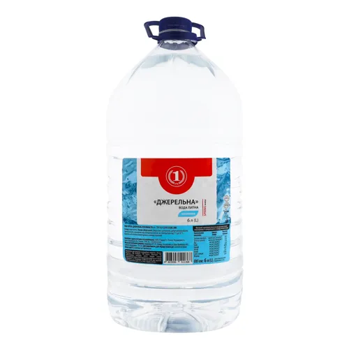 Вода питна негазована Джерельна №1