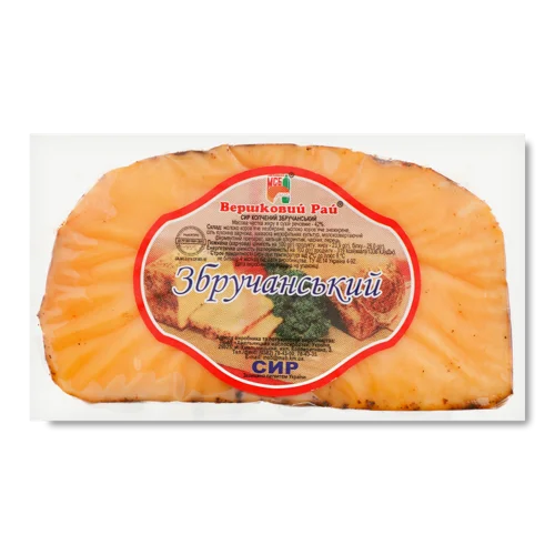 Сир Копчений Збручанський Вершковий Рай 42%, кг