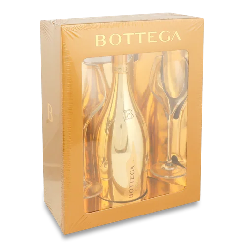 Вино Ігр Bottega Gold Prosecco Brut, в/ґ, 2 Бокали