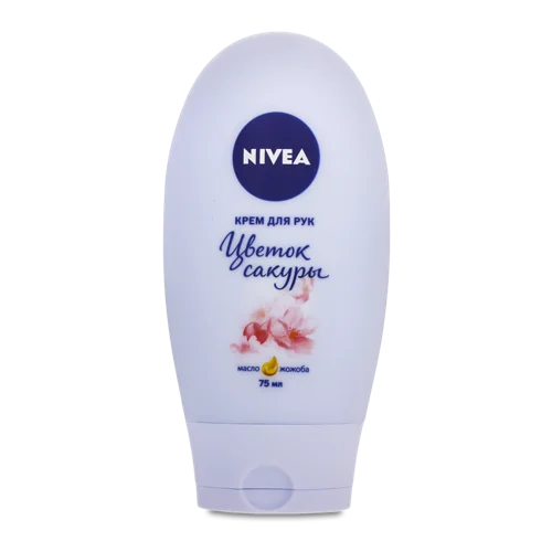 Крем для рук NIVEA CREME 75 г, з квіткою сакури, в/к