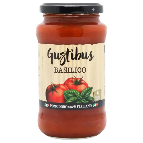 Соус Gustibus томатний з базиліком 190г х12