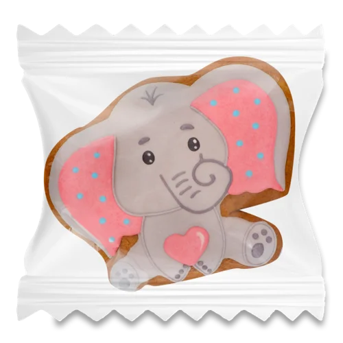 Пряник Глазурований Без Начинки Слон СмакоТая, 70г