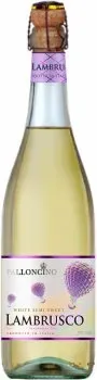 Вино ігристе Palloncino Lambrusco біле полусолодке 0.75л 8%