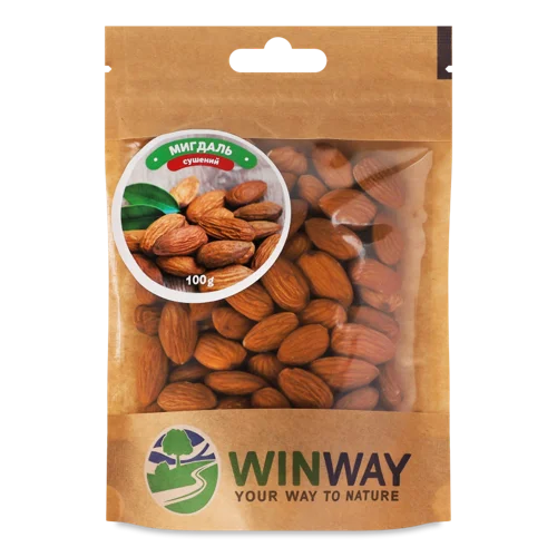 Мигдаль Сушений Вищого Ґатунку, 100г