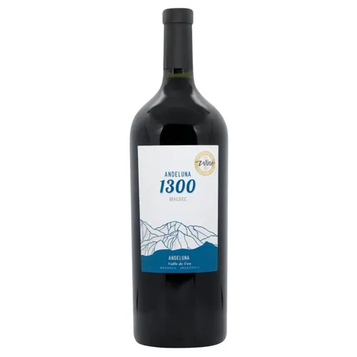 Вино Andeluna 1300 Malbec червоне сухе 14,4% 1,5л