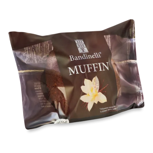 Мафін Ванільний В/ґ, Bandinelli, 80г