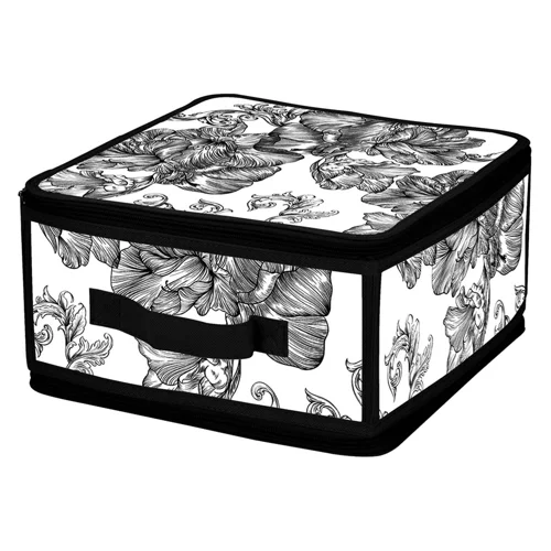 Кошик для зберігання Idea Home Flowers 30х28х15см