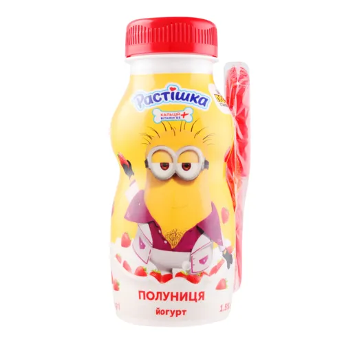 Йогурт 1.5% Полуниця Растішка 185г