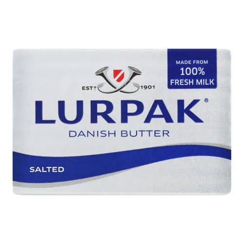 Масло 82% вершкове солоне Lurpak м/у 200г
