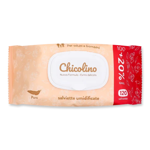 Волога Серветка Для Дорослих І Дітей Puro Chicolino, 120шт