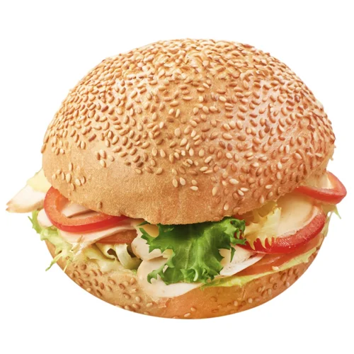 Гамбургер з куркою 215г