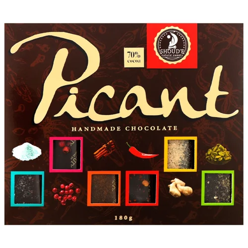 Шоколад Shoud'e Picant набір 70% 180г