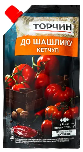 Кетчуп пастеризований До шашлику Торчин д/п 270г