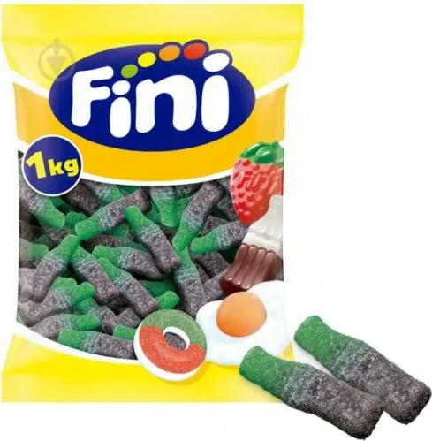 Желейні цукерки Fini Пляшечка коли кислі 12*1 кг