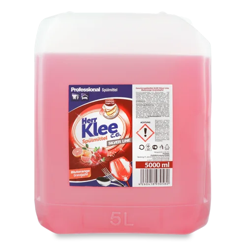Рідина для миття посуду KLEE Blutorange Granatapfel, 5000 мл