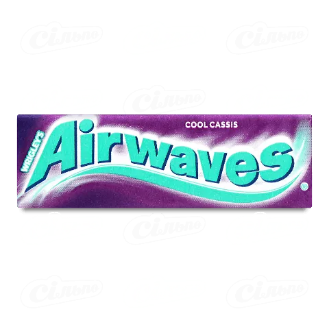 Гумка жувальна Airwaves смородина-ментол, 14г