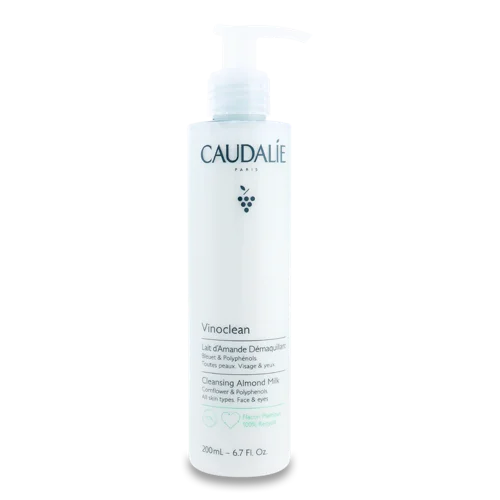 Молочко для Зняття Макіяжу Almond Milk Vinoclean Caudalie, 200мл