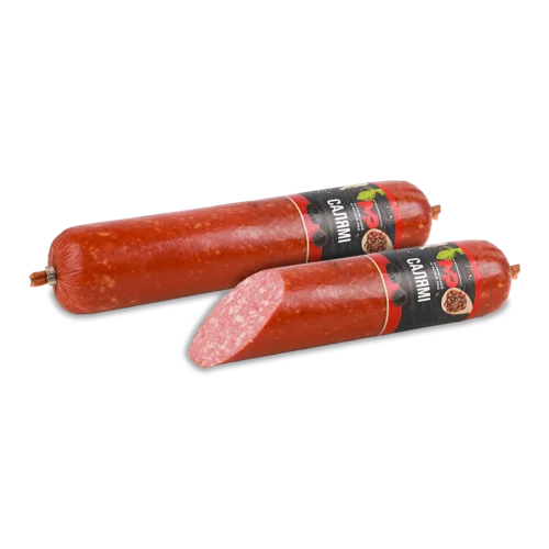 Ковбаса Напівкопчена Салямі Харківський М'ясний Ряд в/ґ н/к, кг