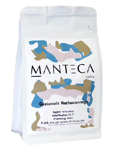 Кава в зернах Manteca Guatemala Huehuetenango 250г