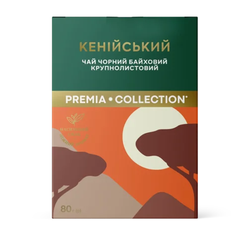 Чай чорний PREMIA «Кенійський» крупнолистовий