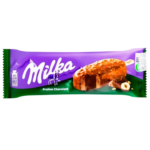 Морозиво Milka праліне на паличці 67г