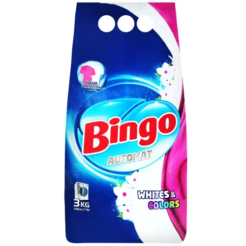 Пральний порошок Bingo Automat White & Colors 3кг