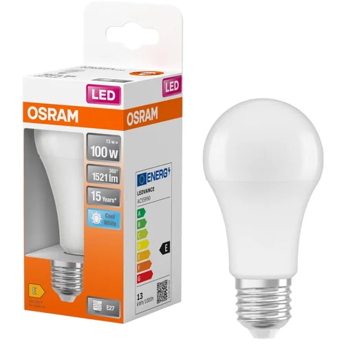 Лампа Osram LED A125 E27 4000K 13Вт