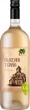 Напиток винний Alazani Terra Bacche білий полусолодкий 1.5л 8.0-8.5%
