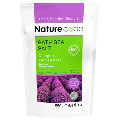 Сіль для ванни Nature Antistress морська 550г