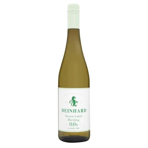 Вино Deinhard Green label Riesling біле напівсухе безалкогольне 0,75л