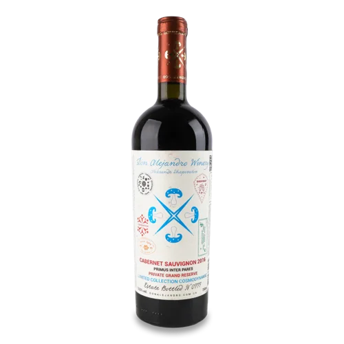 Вино Червоне Сухе В/ґ Cabernet Sauvignon Don Alejandro Winery, 0.75л, 13.5%