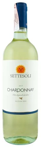 Вино 0.75л 13.5% біле сухе Chardonnay Settesoli