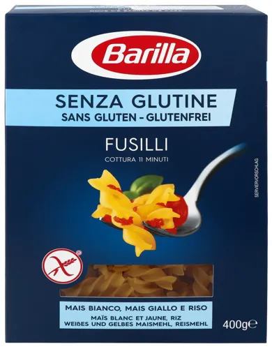 Вироби макаронні без глютену Fusilli Barilla к/у 400г