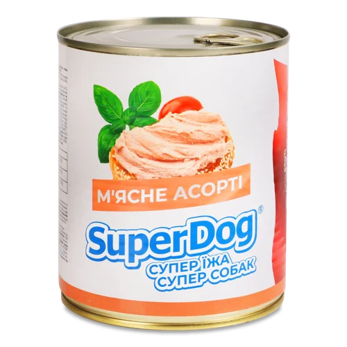 Корм Для Собак Паштет Ассорти В/ґ, 400 г