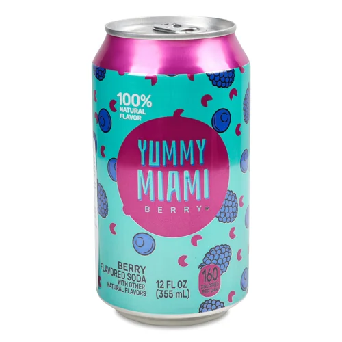 Напій Yummy Miami Berry газований з/б 0,355л