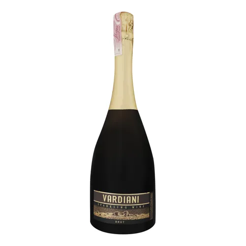 Вино ігристе 0.75л 10-13.5% біле брют Vardiani пл