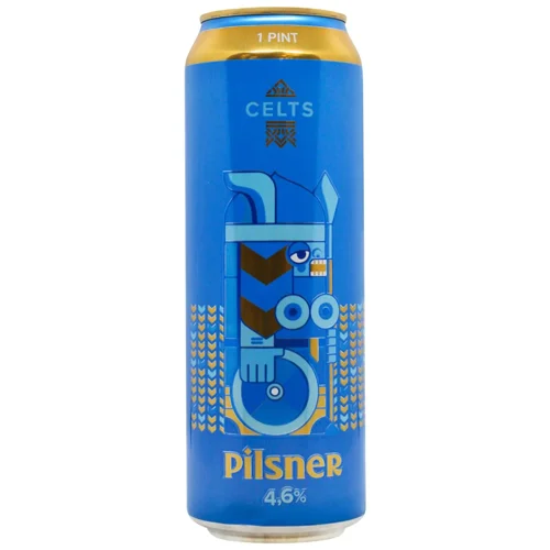 Пиво Celts Pilsner світле 4,6% 0,568л