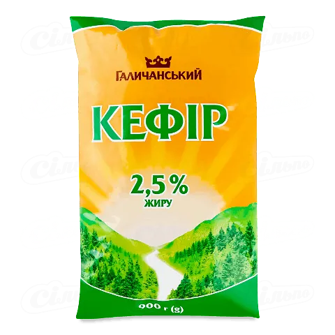 Кефір «Галичанський» 2,5%, 900г