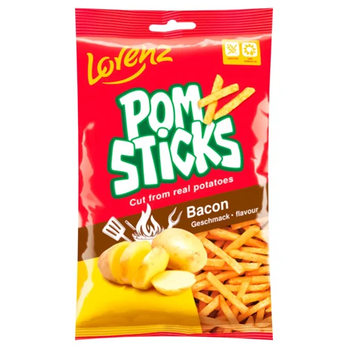 Соломка Lorenz Бекон картопляна 85г