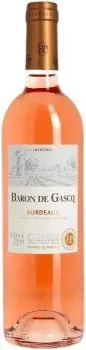 Вино Les Hauts de Palette Baron de Gascq Rose A.O.C. розове сухе 0.75л 13%