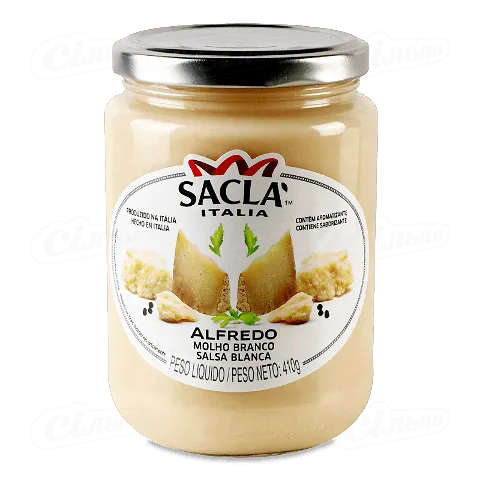 Соус Sacla' Алфредо вершковий з сиром, 410г