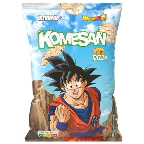 Чипси рисові ULTRA POP Dragon Ball Піцца И641 (Франція)