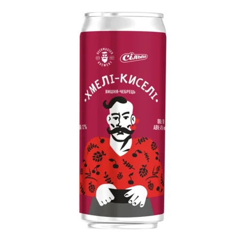 Пиво Beermaster Brewery «Хмелі-Киселі» світле нефільтроване з/б